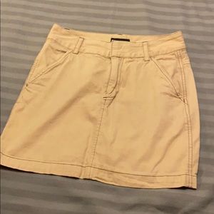 Banana republic mini skirt khaki